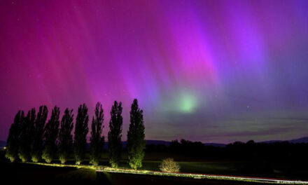 Tormenta solar “extrema” deja espectaculares auroras polares