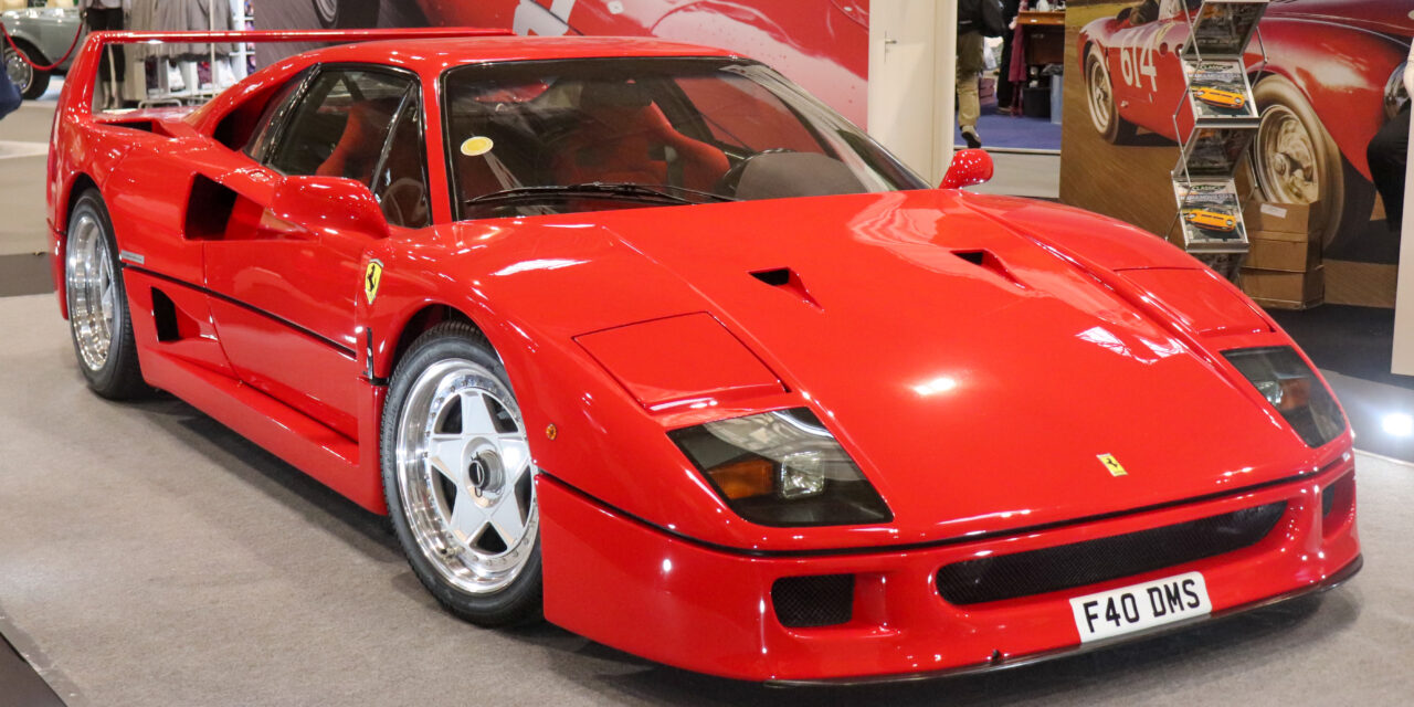 El icónico Ferrari F40 es más que un auto bonito