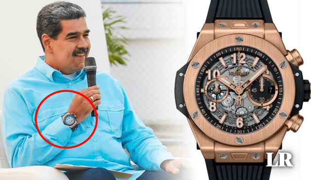 El reloj del dictador Nicolás Maduro: así luce el Hublot Watch del presidente de Venezuela que vale más de 43 mil dólares