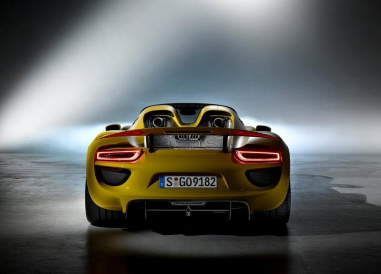 El Porsche 918 Spyder: Más de 800 caballos para el ícono moderno alemán