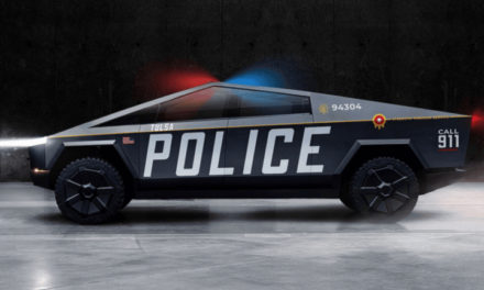 Policía de Estados Unidos convierte este Tesla Cybertruck en una patrulla