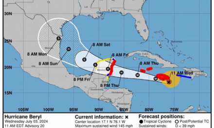 Más de 1.400 personas en refugios en el noreste de Venezuela tras paso del huracán Beryl