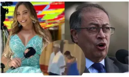 Captan al Presidente de Colombia, Gustavo Petro tomado de la mano de supuesta mujer trans en Panamá. Se llama Linda Yepes