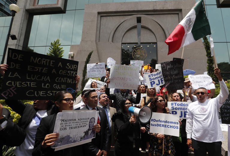 Paro judicial en México cumple una semana entre polémica por reforma y ‘jueces sin rostro’