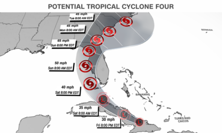 La tormenta tropical Debby podría azotar la Florida este fin de semana con lluvias torrenciales y viento