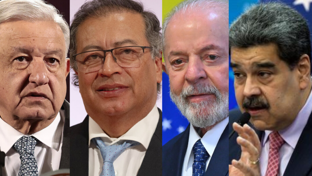 ¡Reunión de pandilleros! Maduro prevé conversar con Lula, López Obrador y Petro para abordar la crisis poselectoral