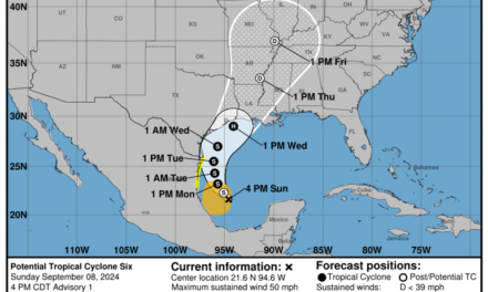 Se forma el potencial ciclón tropical seis en el Golfo y emiten alerta de tormenta tropical para México