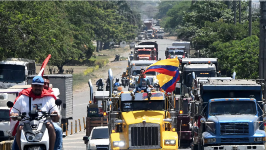 🛑Colombia prende alarmas ante escasez de alimentos por paro de transportistas