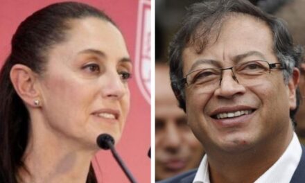 Claudia Sheinbaum, la Presidenta de México era guerrillera del M-19, Confirma orgulloso el presidente de Colombia, Gustavo Petro