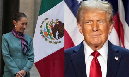 Trump dobla a Sheinbaum. La presidenta aceptó cerrar “de manera efectiva” la frontera sur de Estados Unidos y fortalecer la cooperación en el combate al narcotráfico.