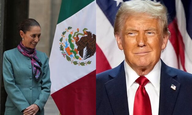 ¡Flojita y cooperando! Sheinbaum felicita a Donald Trump por victoria en elección presidencial de EU