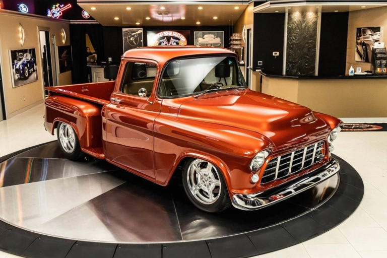 Chevy 3100 pickup restomod de 1955: la resurección moderna de un clásico