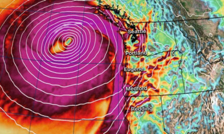 Una bomba ciclónica que ocurre cada 10 años se está formando en el noroeste del Pacífico y el norte de California